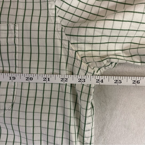 Chaps Button Down Long Sleeve Checkered Shirt Size L Embroidered Logo - Picture 5 of 7